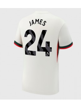Chelsea Reece James #24 Replika Borta Kläder 2025-26 Kortärmad